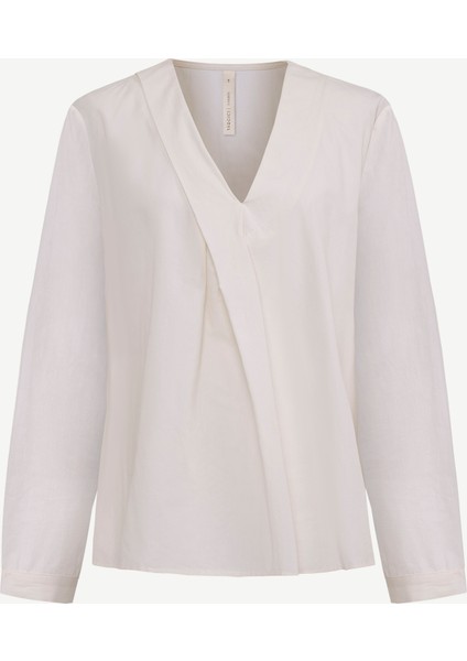 Regular V Yaka Uzun Kol Bluz