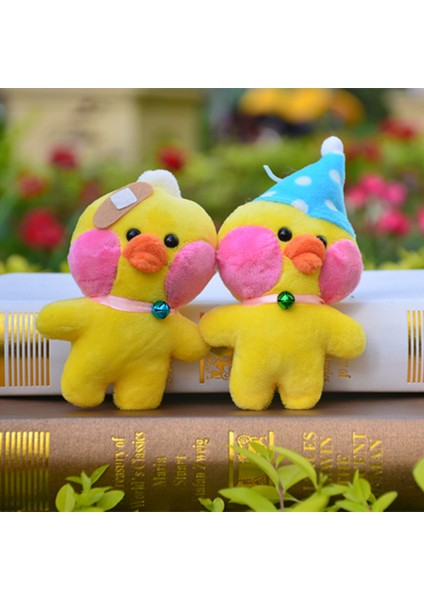 Peluş Anahtar Kolye Cilt-Afinite Akıllı Telefon Sırt Çantası Lalafanfan Küçük Sarı Ördek Kolye (Yurt Dışından) fırsatları