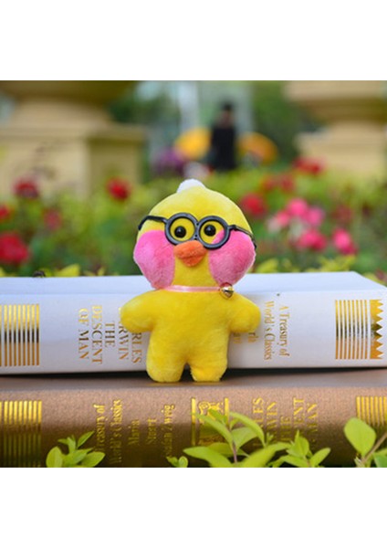 Peluş Anahtar Kolye Cilt-Afinite Akıllı Telefon Sırt Çantası Lalafanfan Küçük Sarı Ördek Kolye (Yurt Dışından) indirimleri