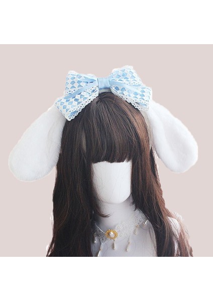 Kawaii Sanrioed Peluş Kafa Bandı Kuromi My Melody Cinnamoroll Anime Sevimli Karikatür Yeni Peluş Kafa Bandı Kulak Saç Aksesuarları Hediye (Yurt Dışından)