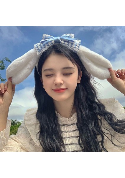 Kawaii Sanrioed Peluş Kafa Bandı Kuromi My Melody Cinnamoroll Anime Sevimli Karikatür Yeni Peluş Kafa Bandı Kulak Saç Aksesuarları Hediye (Yurt Dışından) modelleri