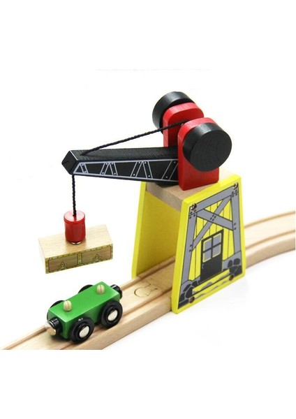 Edwone Ahşap Tünel Vinç Tren Kayın Ahşap Demiryolu Tren Dairesel Parça Aksesuarları Ahşap Biro Parçaları Için Uygun (Yurt Dışından) modelleri