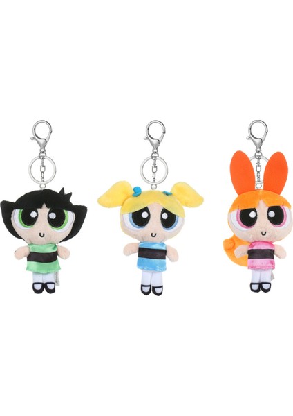 12 cm Powerpuff Girls Peluş Oyuncaklar Sevimli Dolması Karikatür Anime Karakter Peluş Bebek Doğum Günü Hediyeleri Için (Yurt Dışından) fiyatları