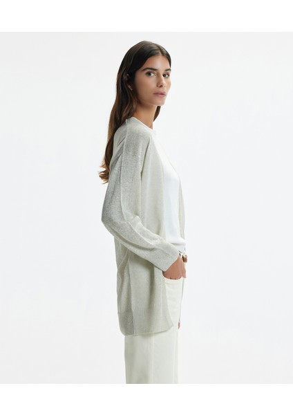 3/4 Kollu Hırka Triko