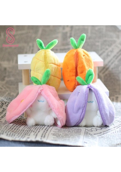 Köpek Peluş Anahtarlık Sevimli Çapraz Giyinme Tavşan Peluş Anahtarlık Çocuklar Kızlar Için Mükemmel Hediye Daha Az Köpek Bebek Anahtarlık (Yurt Dışından)