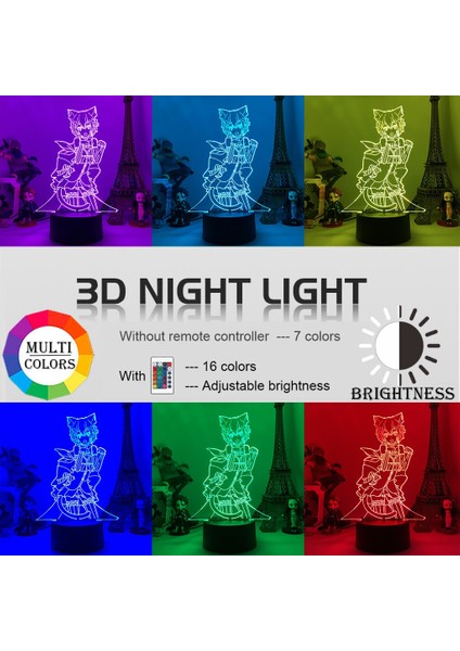 Anime Re: Zero 2nd Sezon Şekilli Kalıp LED Gece Lambası Kawaii Kedi Felix Baklava Desenli Aksiyon Figürleri 3D Lamba Doğum Günü Hediyeleri Dropshipping (Yurt Dışından) fırsatları