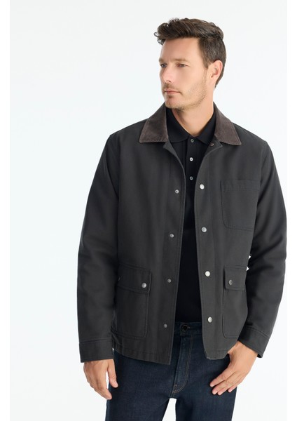 Regular Gömlek Yaka Uzun Kol Ceket