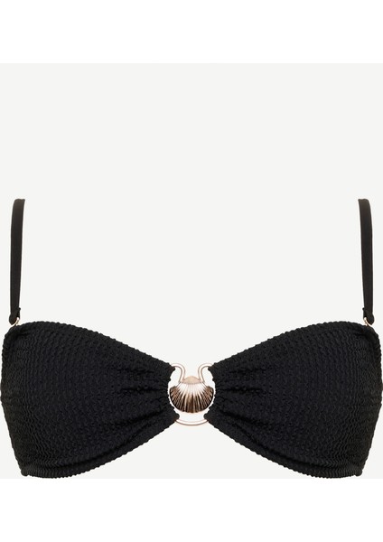 Yaka Detaylı Bikini Üst