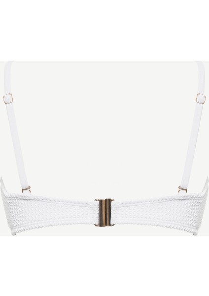 Yaka Detaylı Bikini Üst