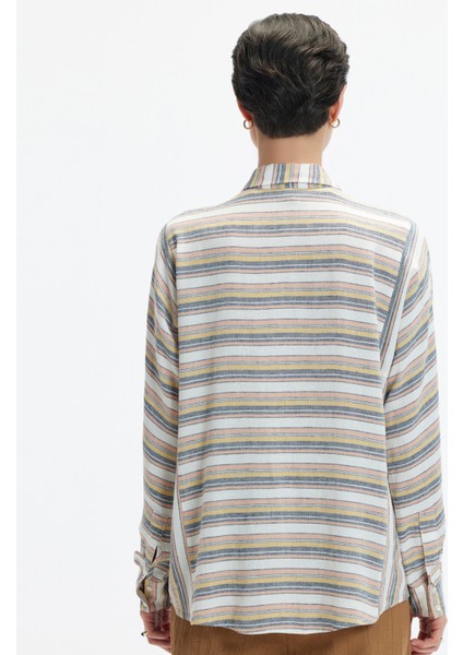 Rahat Kesim Uzun Kollu Cepli Gömlek