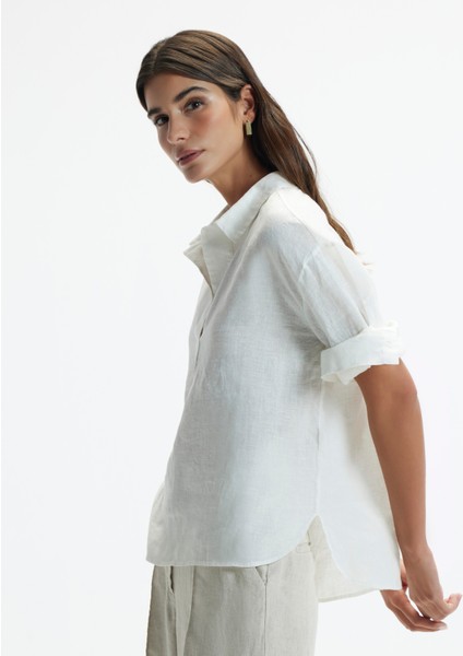 Uzun Kollu Tunik Gömlek