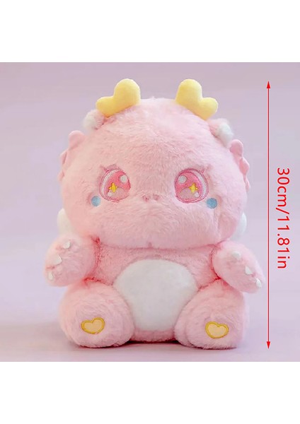 Adet Çin Zodyak Maskot Ejderha Yeni Yıl 2024 Sevimli Karikatür Ejderha Ev Dekor Yılı Ejderha Yaratıcı Süs Hediye (Yurt Dışından) indirimleri