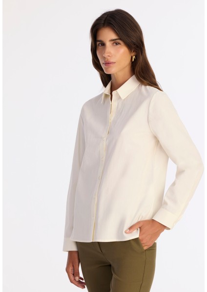 Regular Gömlek Yaka Uzun Kol Gömlek