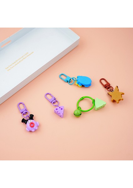 Sevimli Ağız Kek Peynir Bebek Anahtarlık Karikatür Anahtarlık Araba Kitap Çanta Kolye Dıy Dekorasyon Takı Çocuklar Hediyeler Yeni Yıl 2024 (Yurt Dışından) fiyatları