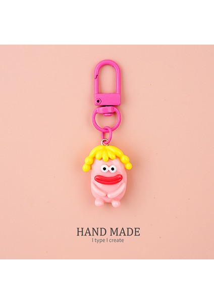 Sevimli Ağız Kek Peynir Bebek Anahtarlık Karikatür Anahtarlık Araba Kitap Çanta Kolye Dıy Dekorasyon Takı Çocuklar Hediyeler Yeni Yıl 2024 (Yurt Dışından) fırsatları