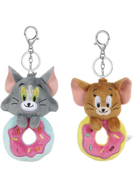 12 cm Tom ve Jerry Donut Anahtarlık Peluş Kolye Yumuşak Dolması Karikatür Anime Kolye Sırt Çantası Anahtarlık Dekorasyon (Yurt Dışından) fiyatları