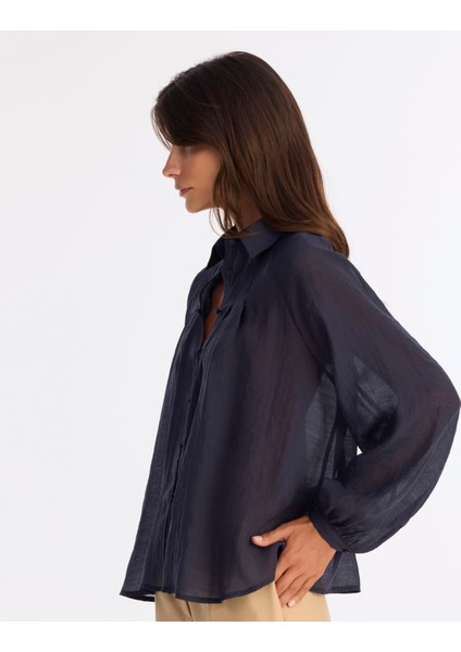 Regular Gömlek Yaka Uzun Kol Gömlek