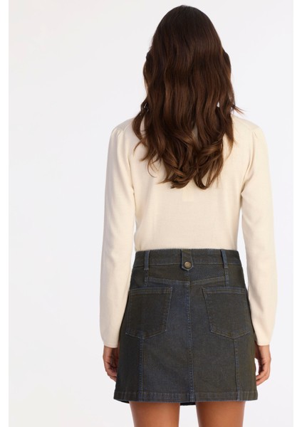 Düz Normal Bel Etek