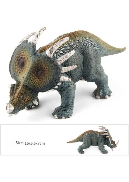 Yaban Hayatı Styracosaurus Dinozor Dünya Parkı Saichania Stegosaur Modeli Aksiyon Figürleri Çocuklar Çocuk Hediye (Yurt Dışından)