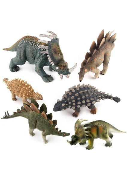 Yaban Hayatı Styracosaurus Dinozor Dünya Parkı Saichania Stegosaur Modeli Aksiyon Figürleri Çocuklar Çocuk Hediye (Yurt Dışından) modelleri