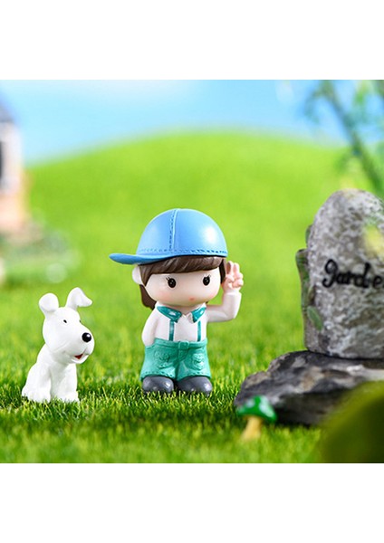 Dıy Mini Şapka Çiftler Bebek Peri Bahçe Minyatürleri Dekor Dollhouse Aksiyon Figürleri Heykelcik Mikro Manzara (Yurt Dışından) fırsatları
