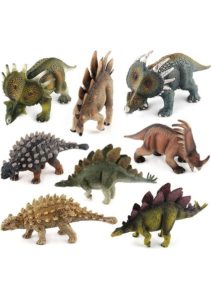 Yaban Hayatı Styracosaurus Dinozor Dünya Parkı Saichania Stegosaur Modeli Aksiyon Figürleri Çocuklar Çocuk Hediye (Yurt Dışından) fırsatları