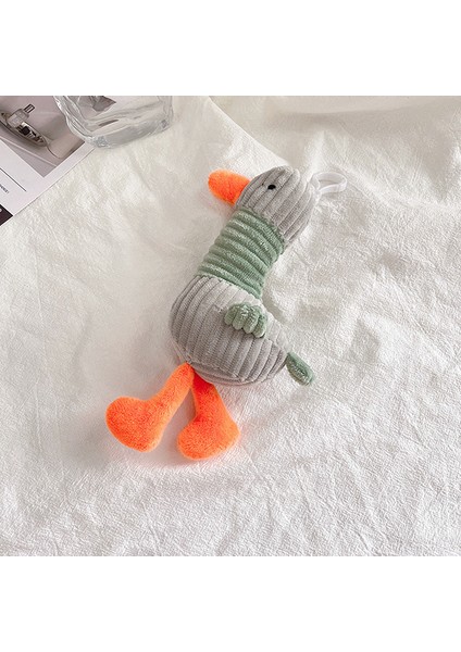 Peluş Sevimli Karikatür Ördek Bebek Anahtarlık Ördek Bebek Sırt Çantası Kolye Çanta Kolye (Yurt Dışından)