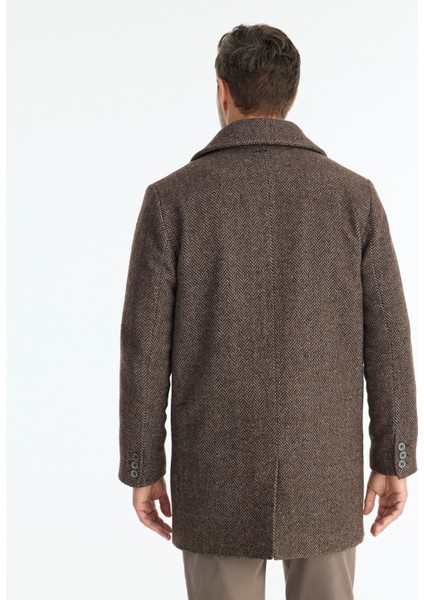 Regular Ceket Yaka Uzun Kol Palto