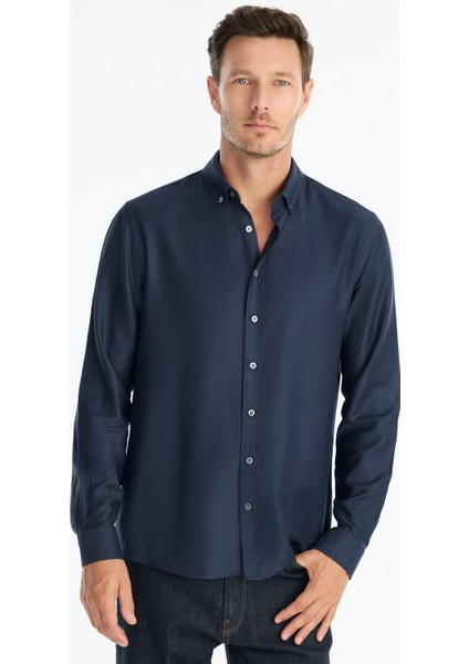 Regular Gömlek Yaka Uzun Kol Gömlek