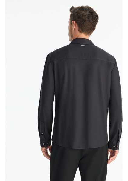 Regular Gömlek Yaka Uzun Kol Gömlek