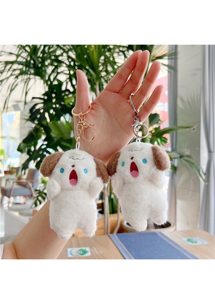 Sevimli Karikatür Köpek Anahtarlık Moda Çanta Dolması Bebek Kolye Çocuk Hediye Yaratıcı Anahtarlık Toka (Yurt Dışından) fiyatları