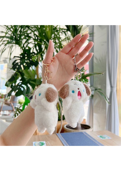 Sevimli Karikatür Köpek Anahtarlık Moda Çanta Dolması Bebek Kolye Çocuk Hediye Yaratıcı Anahtarlık Toka (Yurt Dışından) modelleri