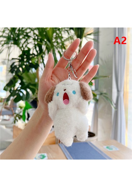 Sevimli Karikatür Köpek Anahtarlık Moda Çanta Dolması Bebek Kolye Çocuk Hediye Yaratıcı Anahtarlık Toka (Yurt Dışından) indirimleri