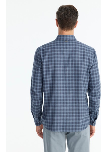 Regular Gömlek Yaka Uzun Kol Gömlek