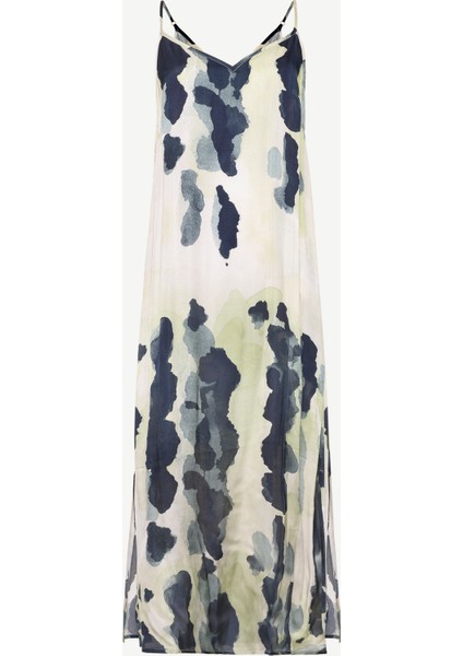 Askılı Midi Boy Elbise