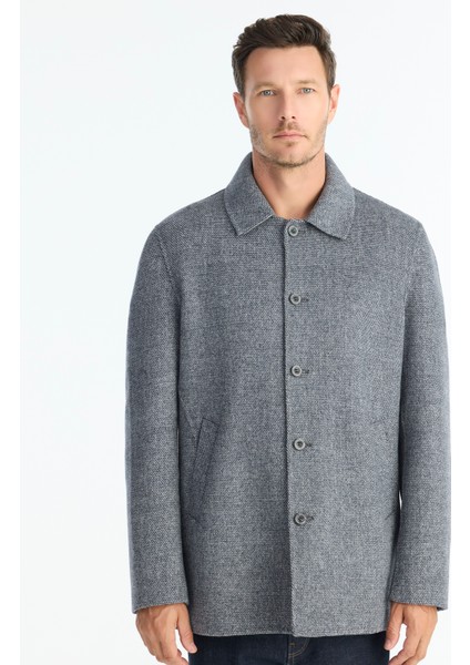 Regular Gömlek Yaka Uzun Kol Palto