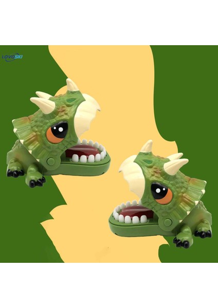 Çocuklar Kız Erkek Yetişkinler Için Dinozor Isırma Parmağı Klasik Ağız Isırık Parmağı (Yurt Dışından)