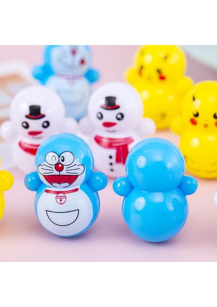 Sf Çocuk Küçük Tumbler Oyuncaklar Kardan Adam Penguen Spaceman Sevimli Mini Karikatür Süsler Ayakta Hareketsiz Oyuncaklar Çocuk Doğum Günü Hediyesi (Yurt Dışından) fiyatları