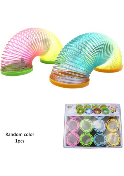 Işıklı Işıltılı Gökkuşağı Çemberi 3D Sihirli Gökkuşağı Çemberi Bobin Modası (Yurt Dışından)