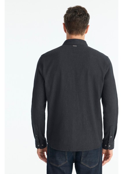 Regular Gömlek Yaka Uzun Kol Gömlek