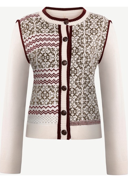 Regular Dik Yaka Uzun Kol Hırka