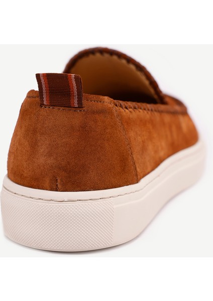 Saraç Detaylı Deri Loafer