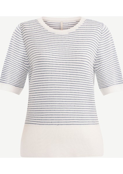 Regular Bisiklet Yaka Kısa Kol Kazak