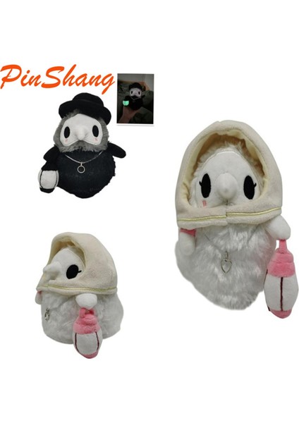 Pinshang Veba Doktoru Peluş Oyuncaklar Mini Sıkılabilir Peluş Yastık (Yurt Dışından)