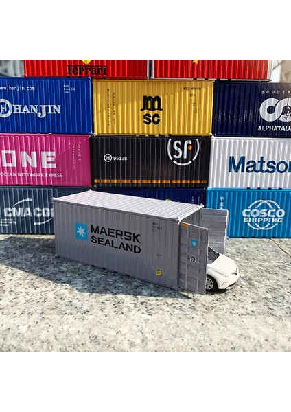 1/64 Pres Döküm Model Araba Ekran Kutusu Konteyner Araba Modeli (Yurt Dışından) fırsatları