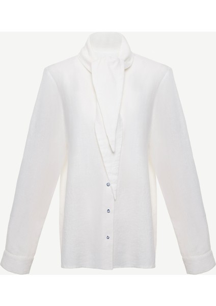 Yaka Detaylı Gömlek
