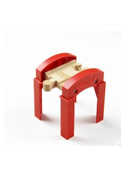 Tren Raylı Iskeleler Elektrikli Raylı Araba Sahne Tren Aksesuarları P043-1 Çok Fonksiyonlu Ahşap ile Uyumlu Ahşap Reçine Br (Yurt Dışından)