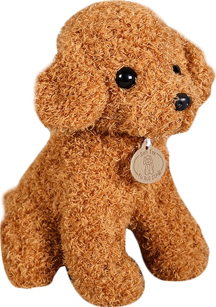 Gerçekçi Kıvırcık Peluş Köpek Yavrusu Dolması Bebek Ev Kanepe Araba Dekor Kız Hediye (Yurt Dışından) indirimleri