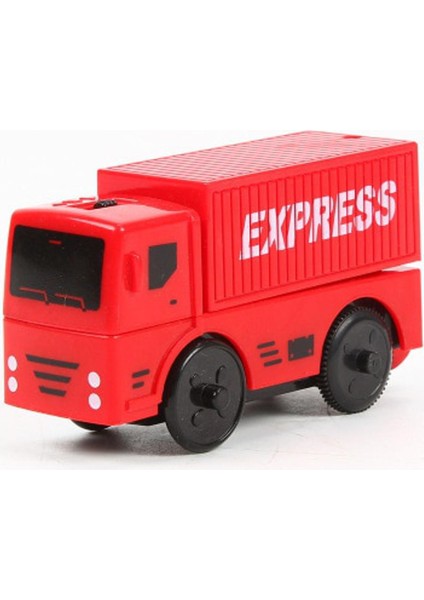 Marka ve Ana Marka Raylı Demiryoluna Uyumlu Manyetik Elektrikli Lokomotif Tren Ahşap Ray Aksesuarları Kombinasyonu (Yurt Dışından)