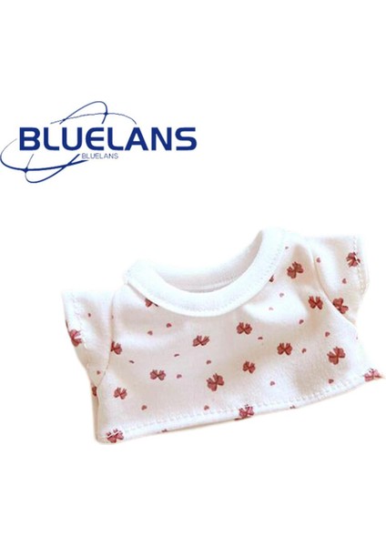 Bebek Pantolon Yumuşak Sevimli Pamuk Doldurulmuş Bebekler T-Shirt Pantolon Elbise Seti (Yurt Dışından)